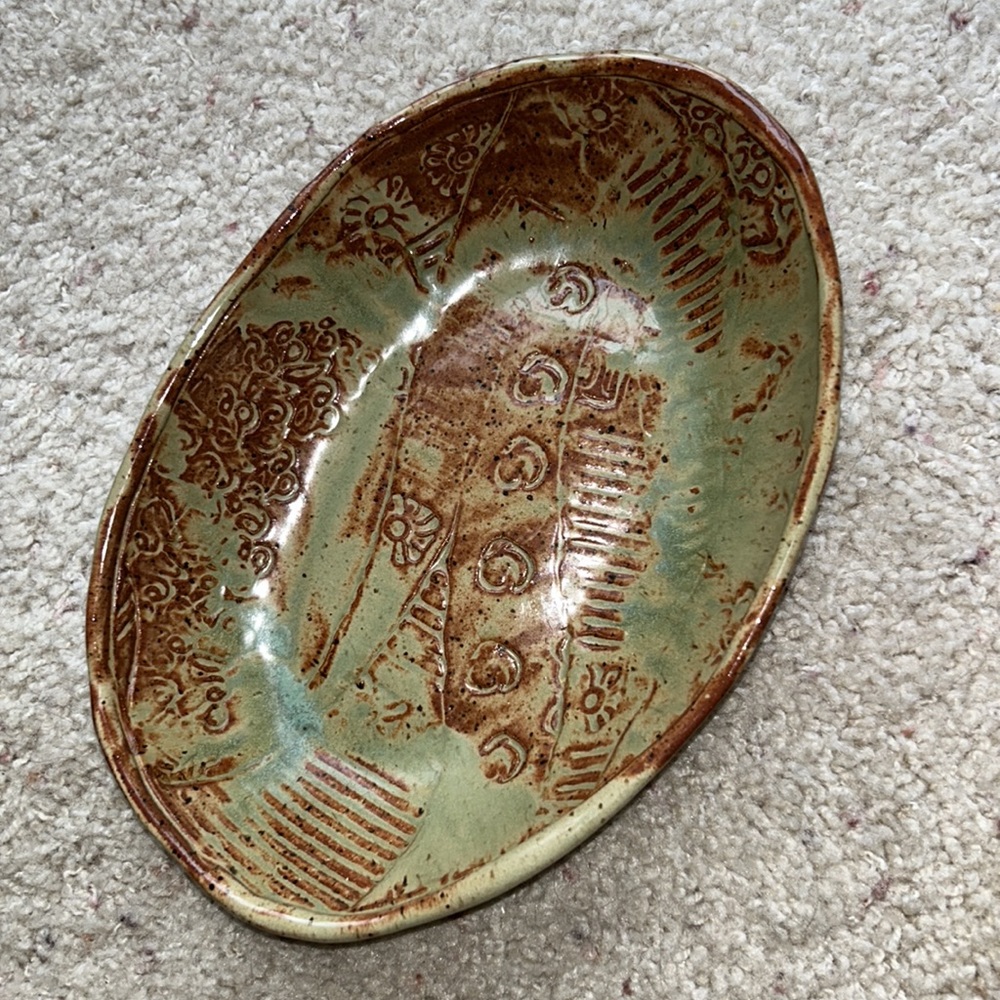 Signed Studio Art Pottery Bowl